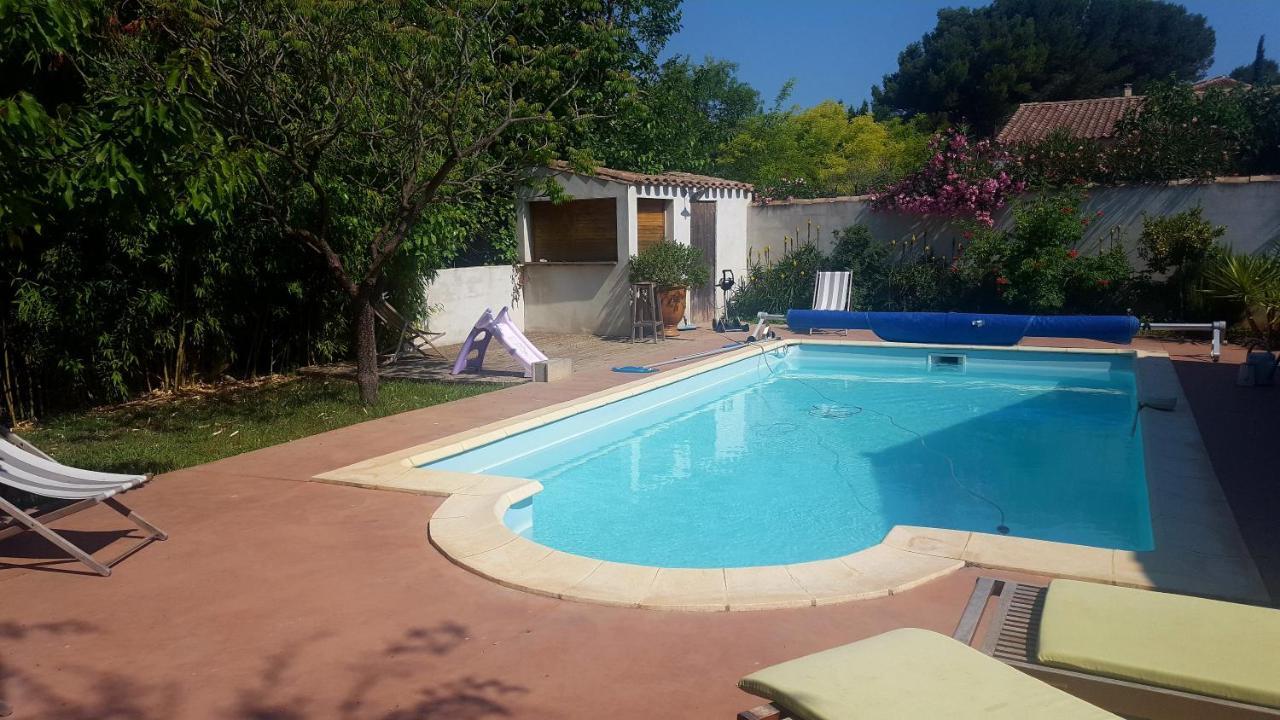 Studio Dans La Villa Les Cigales Lezignan-Corbieres Bagian luar foto