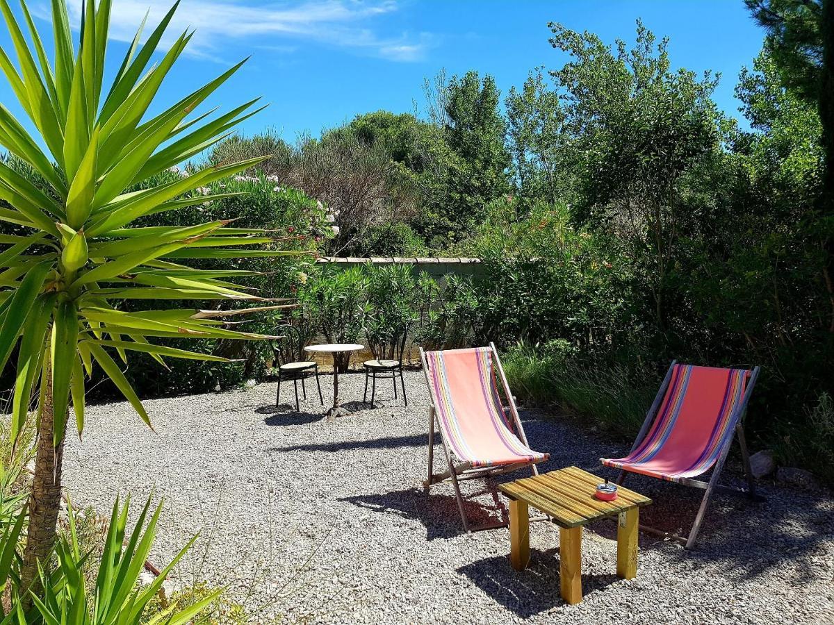 Studio Dans La Villa Les Cigales Lezignan-Corbieres Bagian luar foto