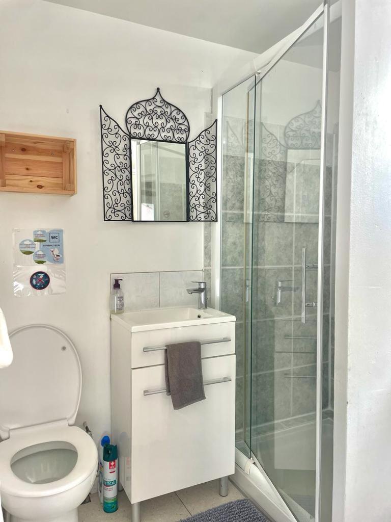 Studio Dans La Villa Les Cigales Lezignan-Corbieres Bagian luar foto
